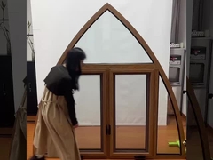 Thermal Break Aluminium Casement Windows Customized Product Glasvezel Filterscreen