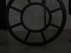 Poedercoating Winddicht Aluminium Cirkelvensters Op maat gemaakte Ronde Aluminiumvensters