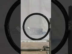 4mm 5mm 6mm Aluminium Cirkelvensters Dubbelgehard glas Ronde Aluminiumvensters