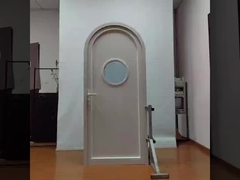 Op maat gemaakte poedercoating Aluminium scharnieren Casement deuren Cambered dak